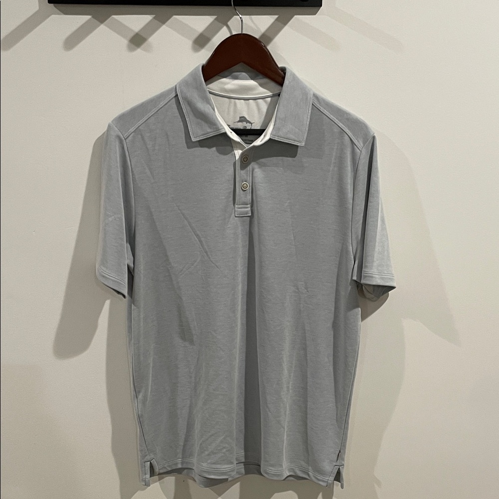 Tommy Bahama Gray Polo Shirt
